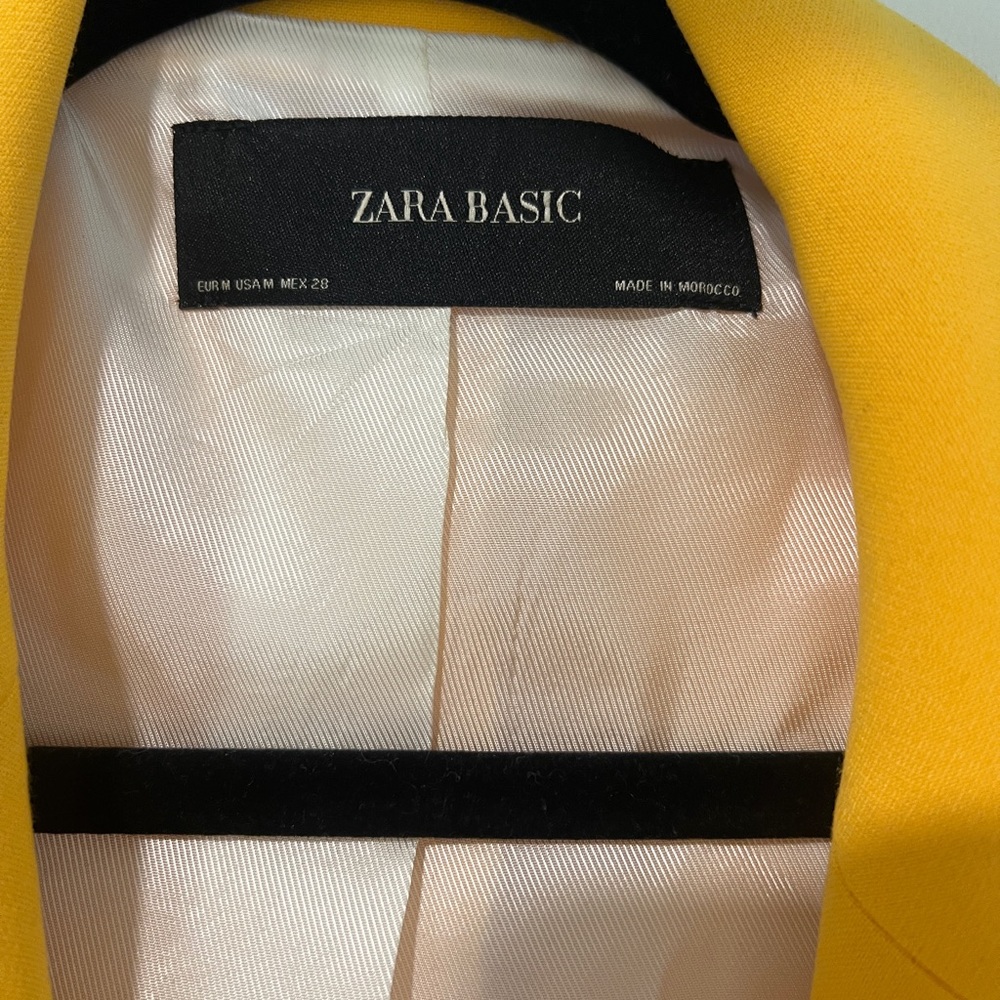 Zara yellow blazer - Picture 2 of 7
